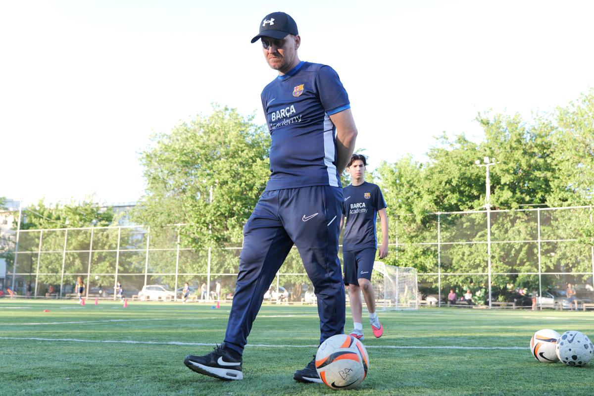 Nicolae Mitea a devenit antrenor la academia lui FC Barcelona din România