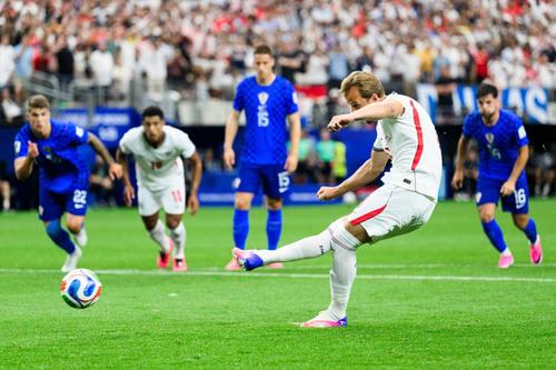 Harry Kane, penalty în Anglia - Croația / FOTO: Imago