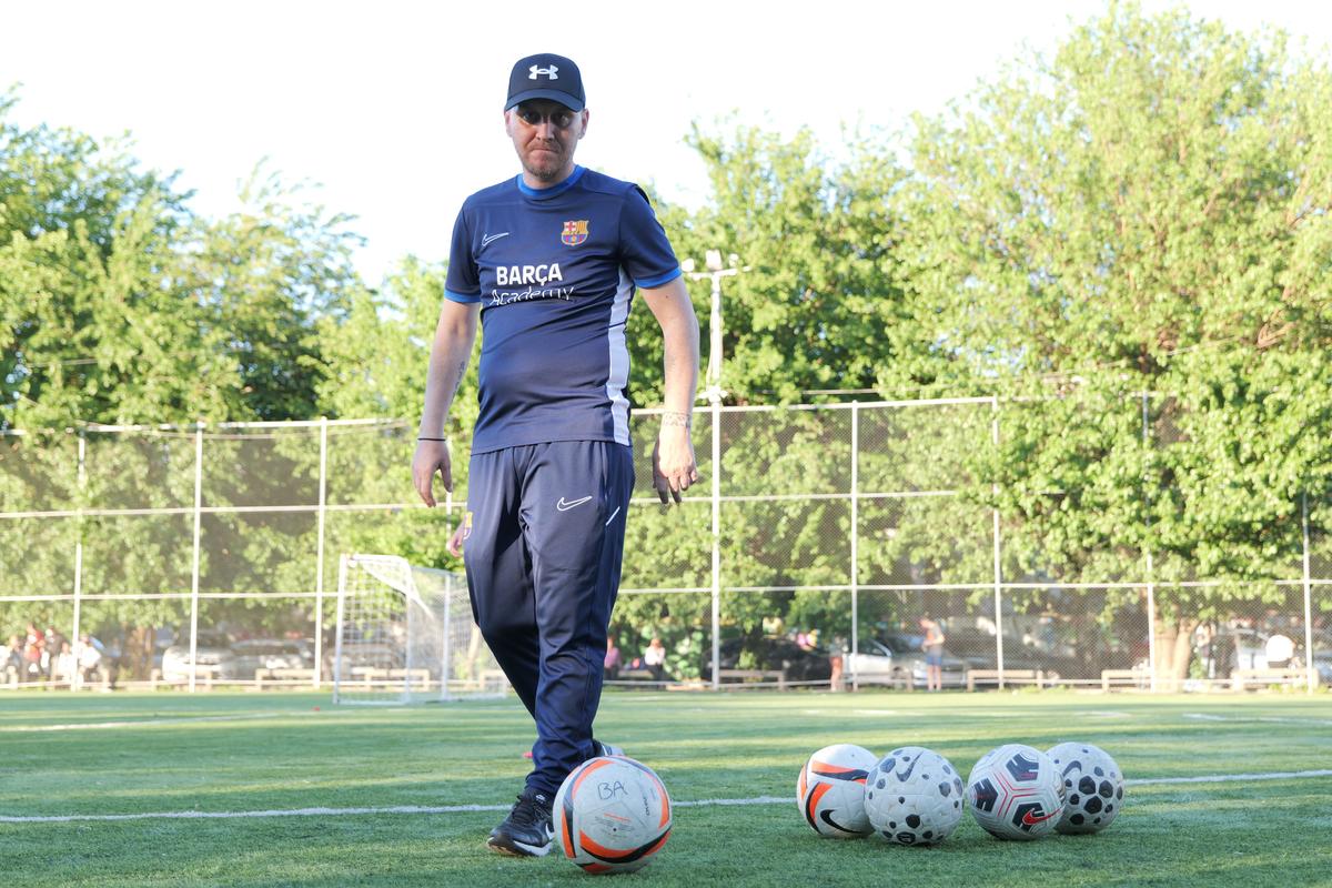 Nicolae Mitea a devenit antrenor la academia lui FC Barcelona din România