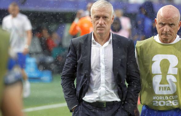 Dider Deschamps, întrebat ce au făcut francezii în vestiar, în timpul întreruperii de aproape două ore: „Am jucat cărți... Hahaha!”