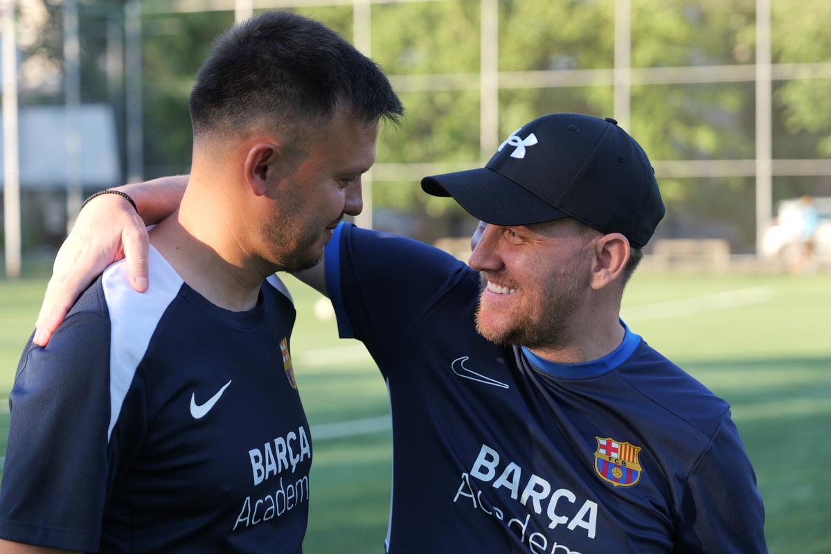 Nicolae Mitea a devenit antrenor la academia lui FC Barcelona din România