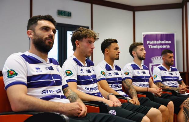 Dan Alexa și Poli Timișoara atacă promovarea în Superligă: 11 transferuri prezentate oficial