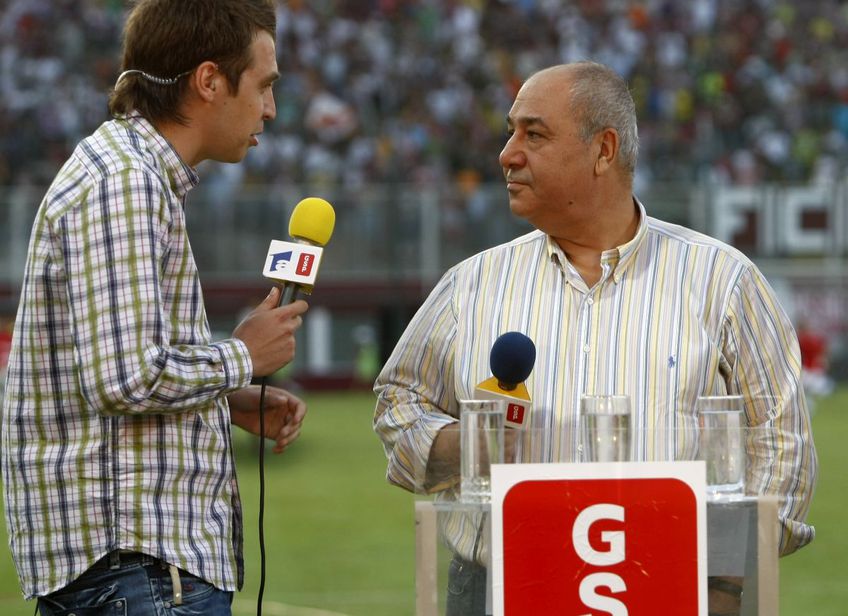 Fathi Taher, intervievat în Giulești, în 2008