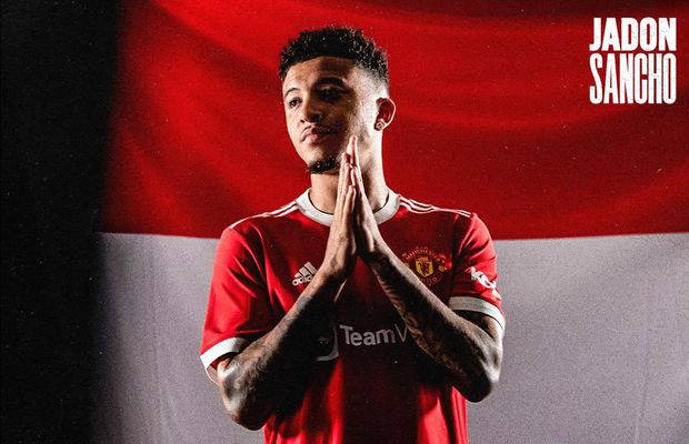 Jadon Sancho, prezentat oficial la Manchester United » Primele declarații în tricoul „diavolilor”