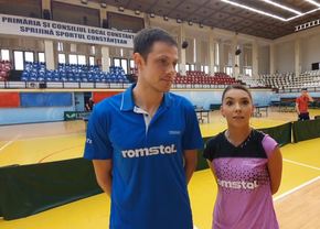 Interviu la dublu cu echipajul miracolelor la tenis de masă: „Un produs gratis pe viață? Ciocolatăăăăă!!!”