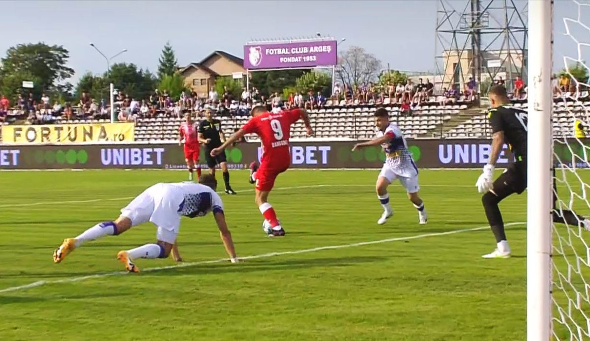 FC Argeș - UTA 0-1 » Execuția genială a lui Dangubic a tranșat partida de la Pitești! Clasamentul ACUM
