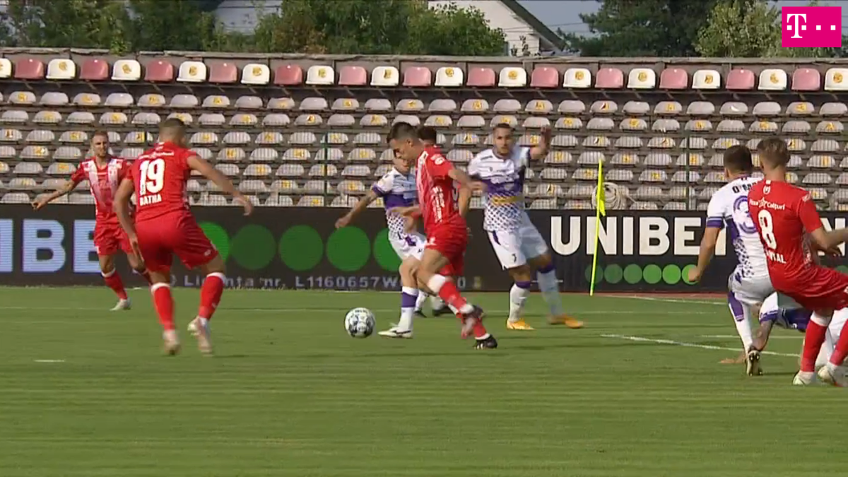 FOTO FC Argeș - UTA, gol Filip Dangubic cu călcâiul 23.07.2021