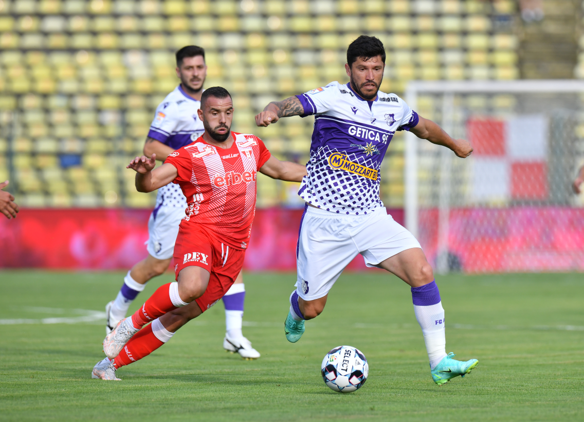 FC Argeș - UTA 0-1 » Execuția genială a lui Dangubic a tranșat partida de la Pitești! Clasamentul ACUM