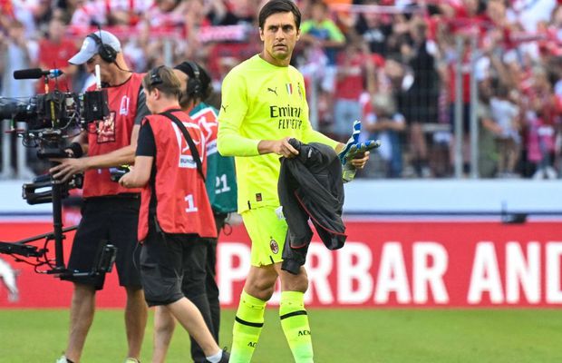 Tătărușanu, repriză de coșmar în amicalul Milanului » A încasat 3 goluri în 27 de minute de la o echipă de mijlocul clasamentului din Ungaria