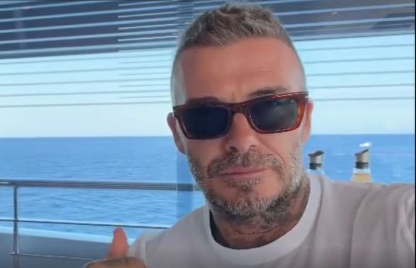 Cum și-a filmat David Beckham soția pe iaht: „Așteaptă să vezi”