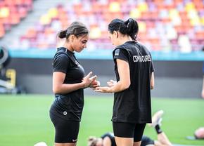 Cum se pregătește CSM București pentru noul sezon » „Tigroaicele” s-au antrenat pe Arena Națională