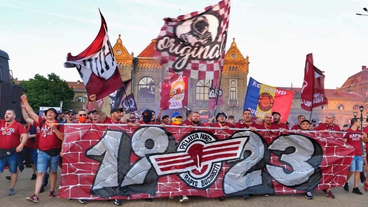 Lovitură pentru ultrașii FCSB » Au muncit degeaba la scenografie!