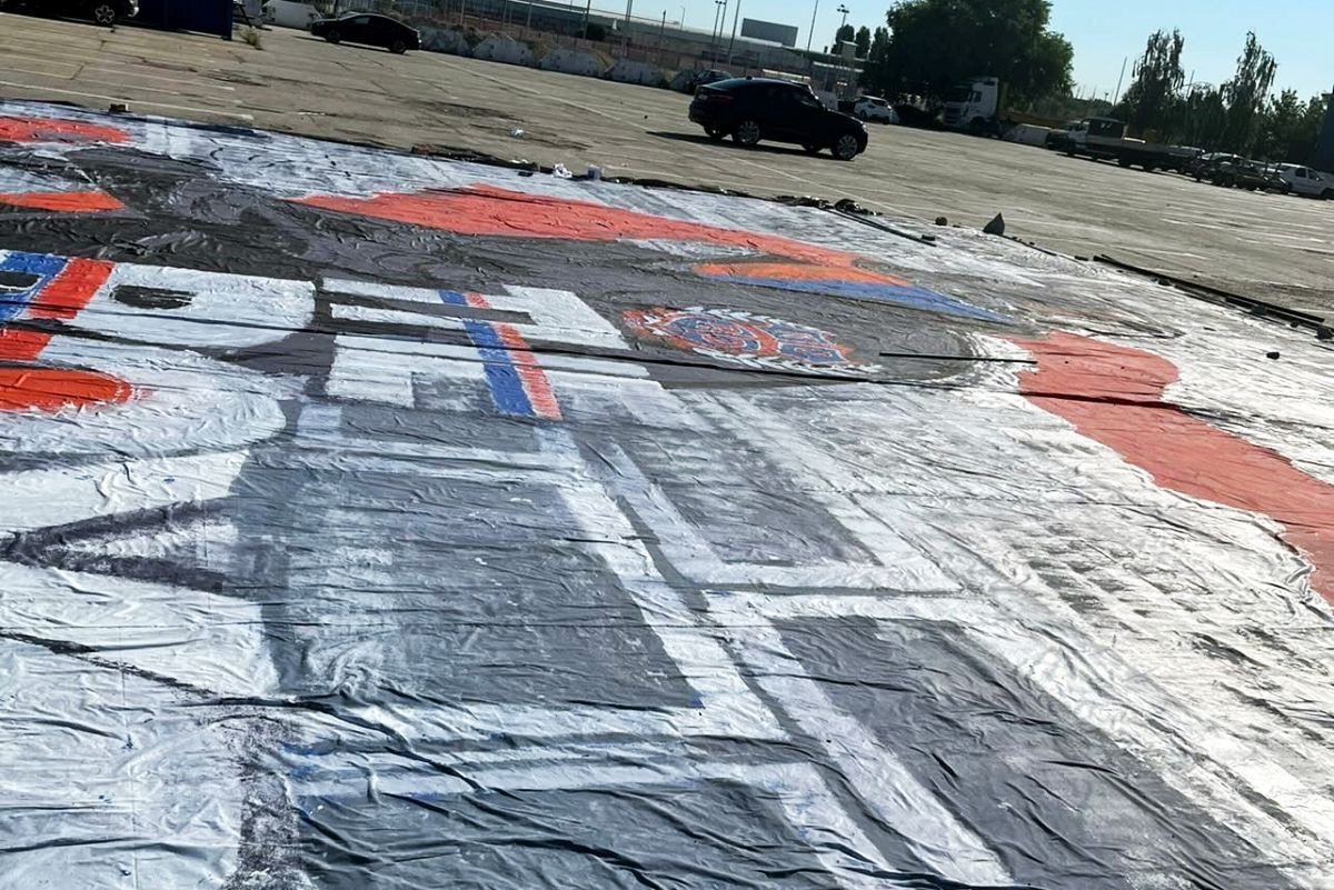 Lovitură pentru ultrașii FCSB » Au muncit degeaba la scenografie!