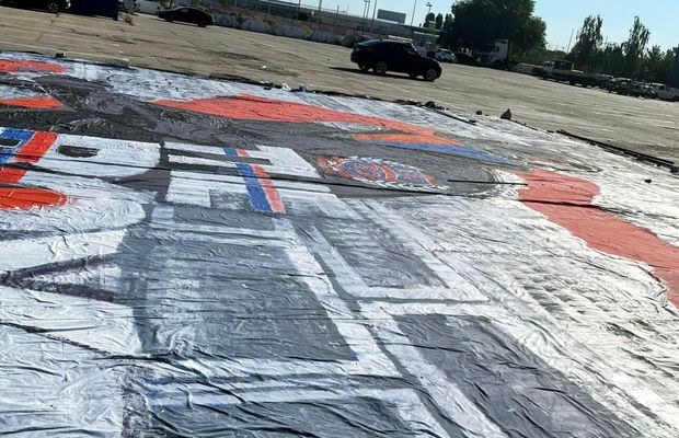 Lovitură pentru ultrașii FCSB » Au muncit degeaba la scenografie!