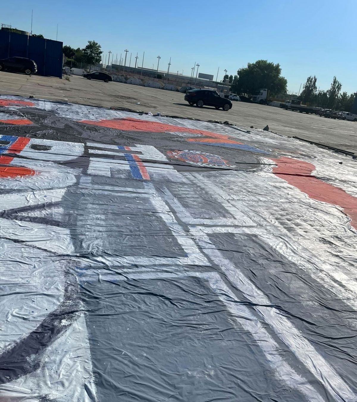 Lovitură pentru ultrașii FCSB » Au muncit degeaba la scenografie!