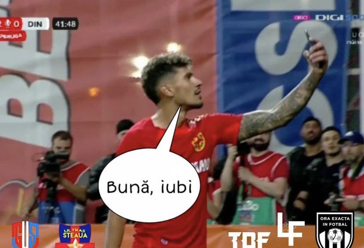 Start la robinetul cu ironii! Cele mai tari meme-uri după FCSB - Dinamo