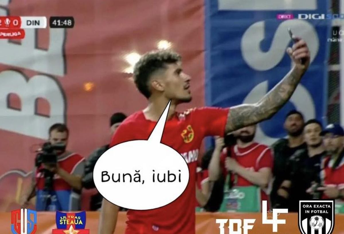 Cele mai tari meme-uri după Derby de România » Fanii au „înnebunit” după imaginea cu Florinel Coman + cum au fost ironizați dinamoviștii