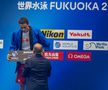 FOTO David Popovici premiat înainte de a intra în competiție, în Japonia