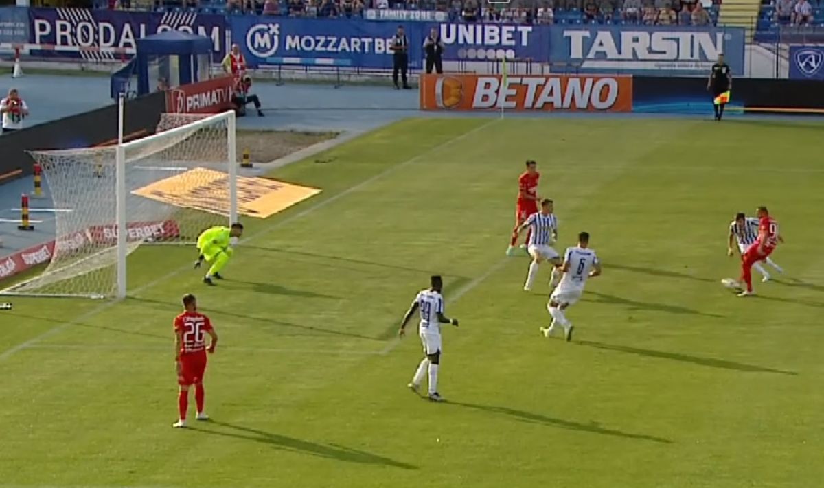 Kouadio, gafă în Poli Iași - Hermannstadt