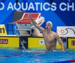 Leon Marchand a bătut și ultimul record al lui Phelps / FOTO: Raed Krishan (GSP.ro)