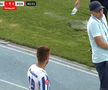 Tensiune în Copou » Leo Grozavu a „sărit” la jucătorul său!