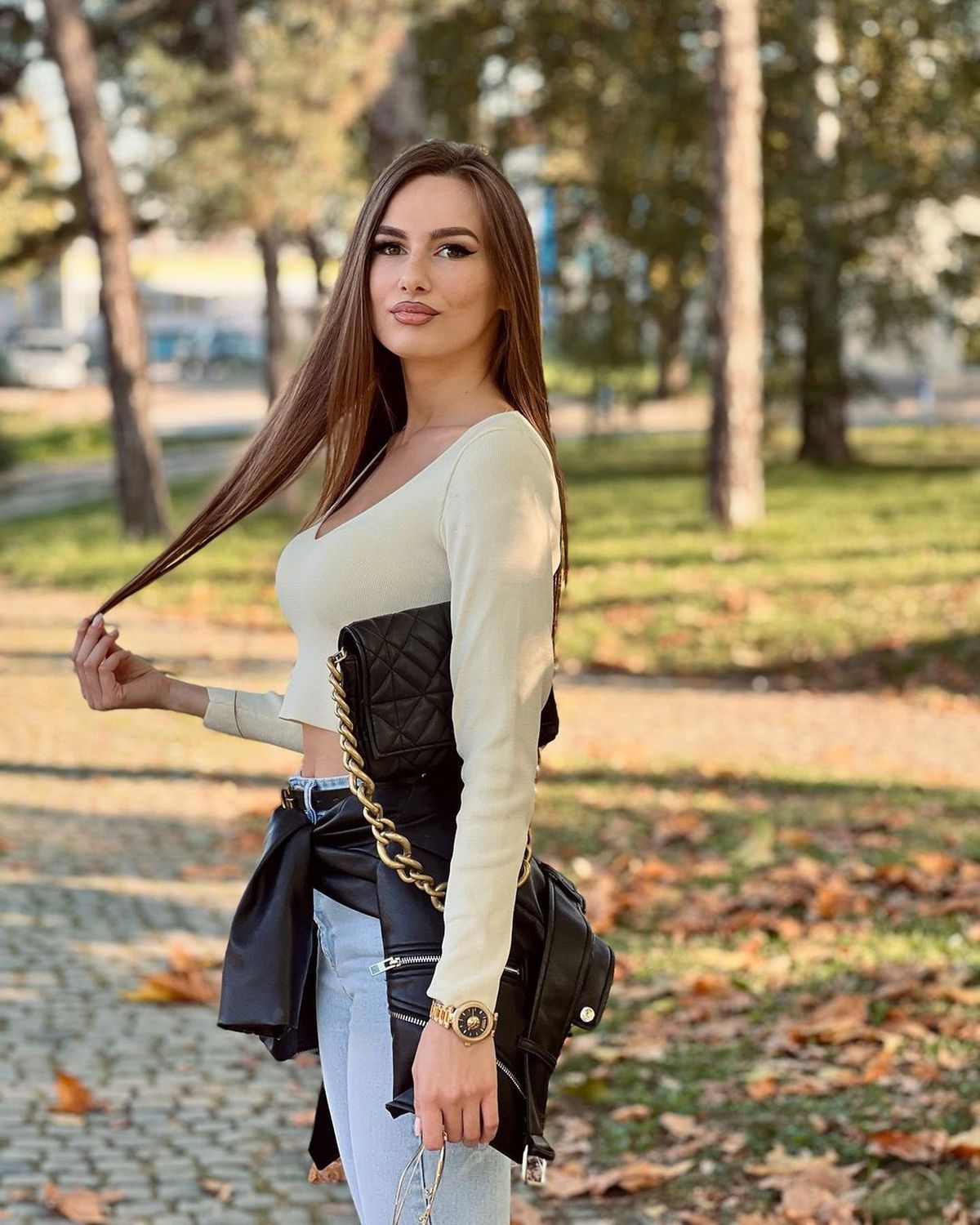 Narcisa Celikovic, iubita lui Adnan Golubovic (Dinamo)