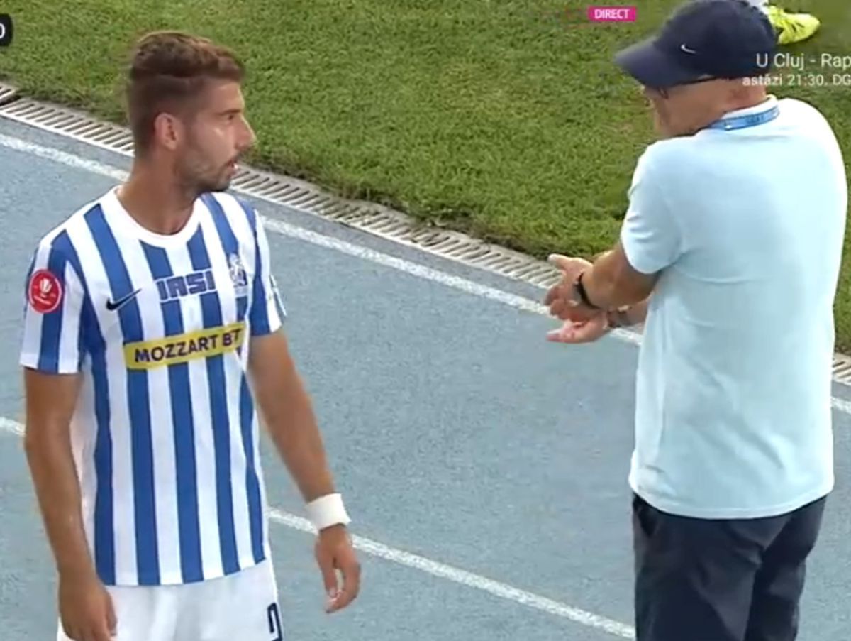 Eliminare Robert Ion în Poli Iași - Hermannstadt și reacție Leo Grozavu