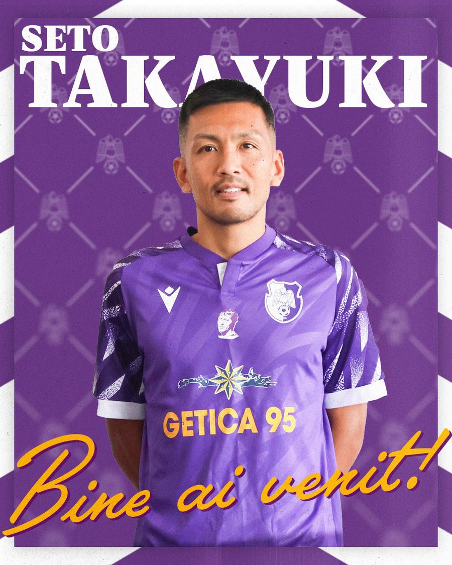 Takayuki Seto a semnat cu FC Argeș, foto: Facebook Fotbal Club Argeș Pitești Start de sezon în Superliga! 10 lucruri de urmărit în etapa care deschide noua stagiune