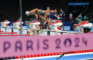 David Popovici la primul antrenament în La Defense Arena! GSP a surprins imaginile EXCLUSIVE cu campionul nostru