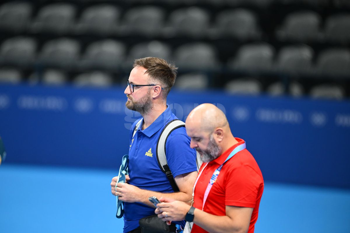 David Popovici la primul antrenament în La Defense Arena! GSP a surprins imaginile EXCLUSIVE cu campionul nostru