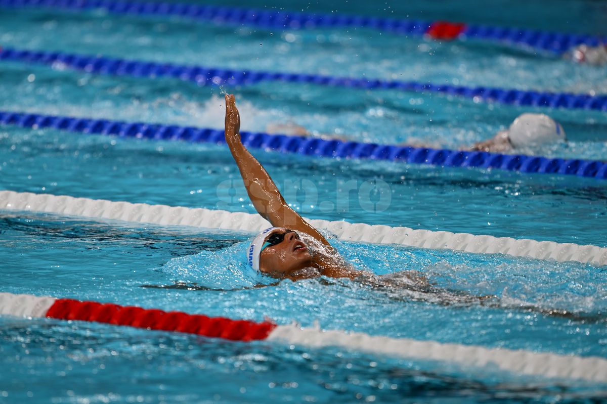 David Popovici - primul antrenament la Paris, 23 iulie