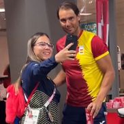 Rafael Nadal, asaltat în Satul Olimpic / Sursă foto: Twitter