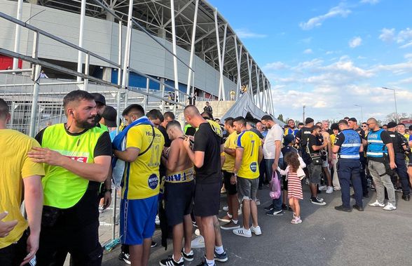 Fanii israelieni prezenți la FCSB - Maccabi Tel Aviv au primit o broșură șocantă din partea Jandarmeriei