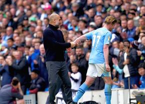 Pep Guardiola lasă decizia la latitudinea lui Kevin de Bruyne: „Va ști când trebuie să plece”