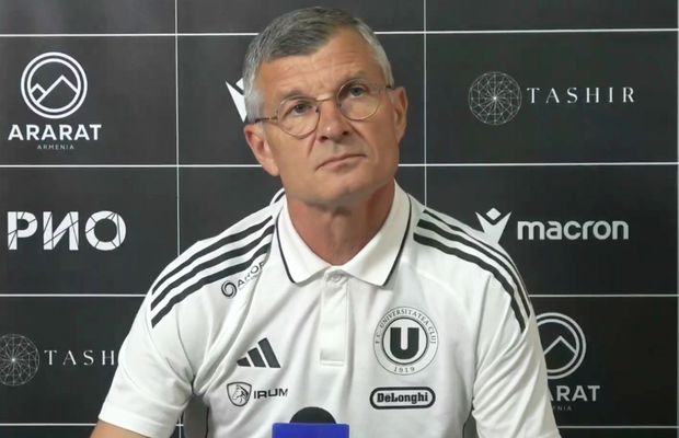 Ce le-a cerut Ioan Ovidiu Sabău jucătorilor lui pentru Ararat Armenia - U Cluj: „Acesta să fie obiectivul, nu jocul!”