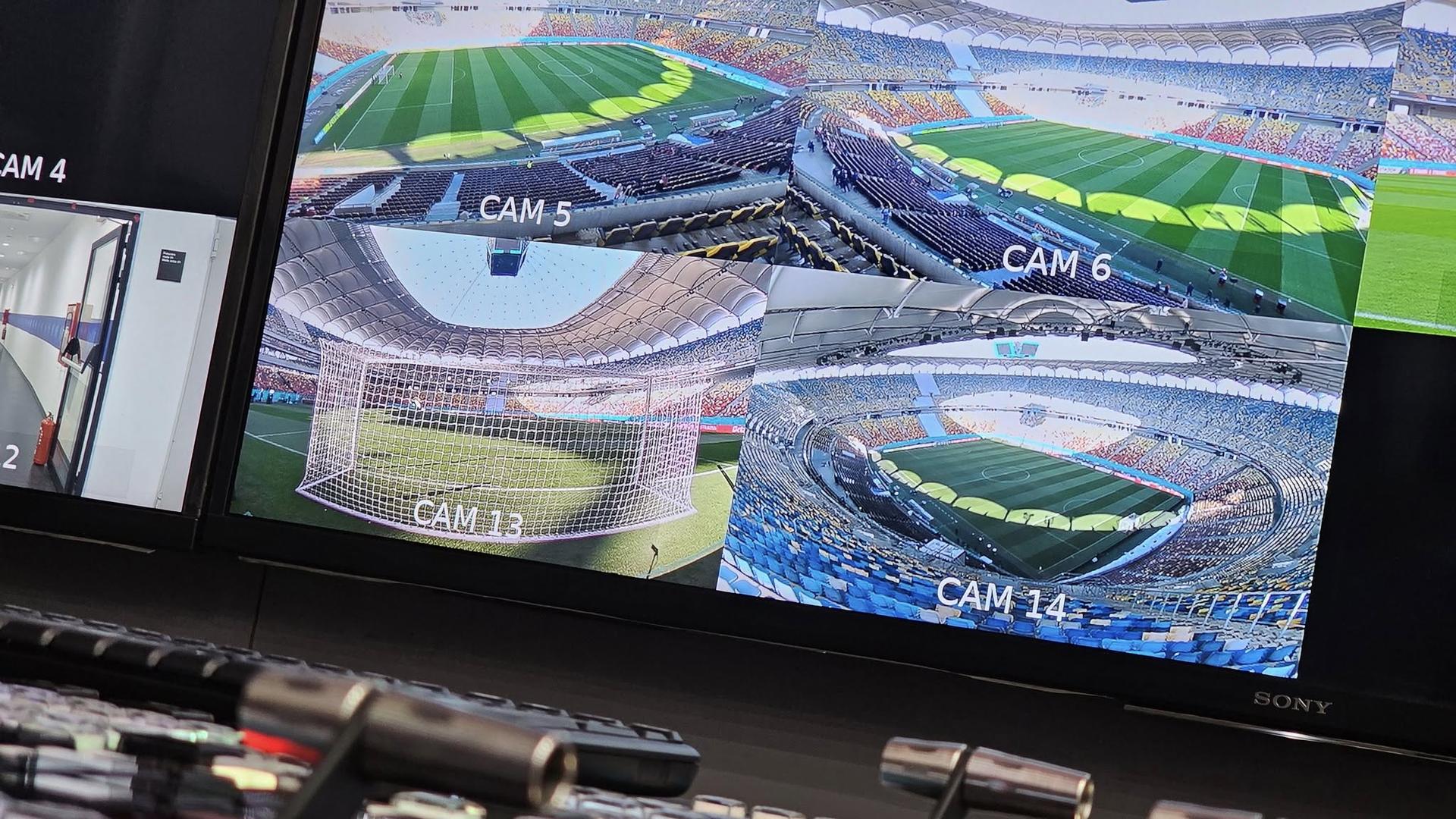 Logo DigiSport și PrimaSport afișate pe ecrane digitale, simbolizând drepturi Champions League România și sublicențiere PrimaSport pentru exclusivitate transmisii | sursa foto: Gazeta Sporturilor