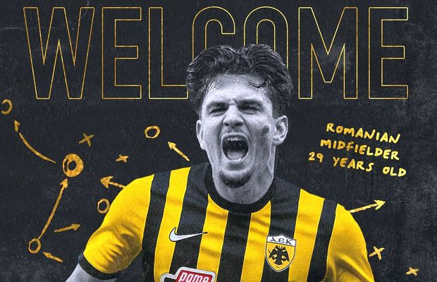 Răzvan Marin, prezentat la multipla campioană a Greciei