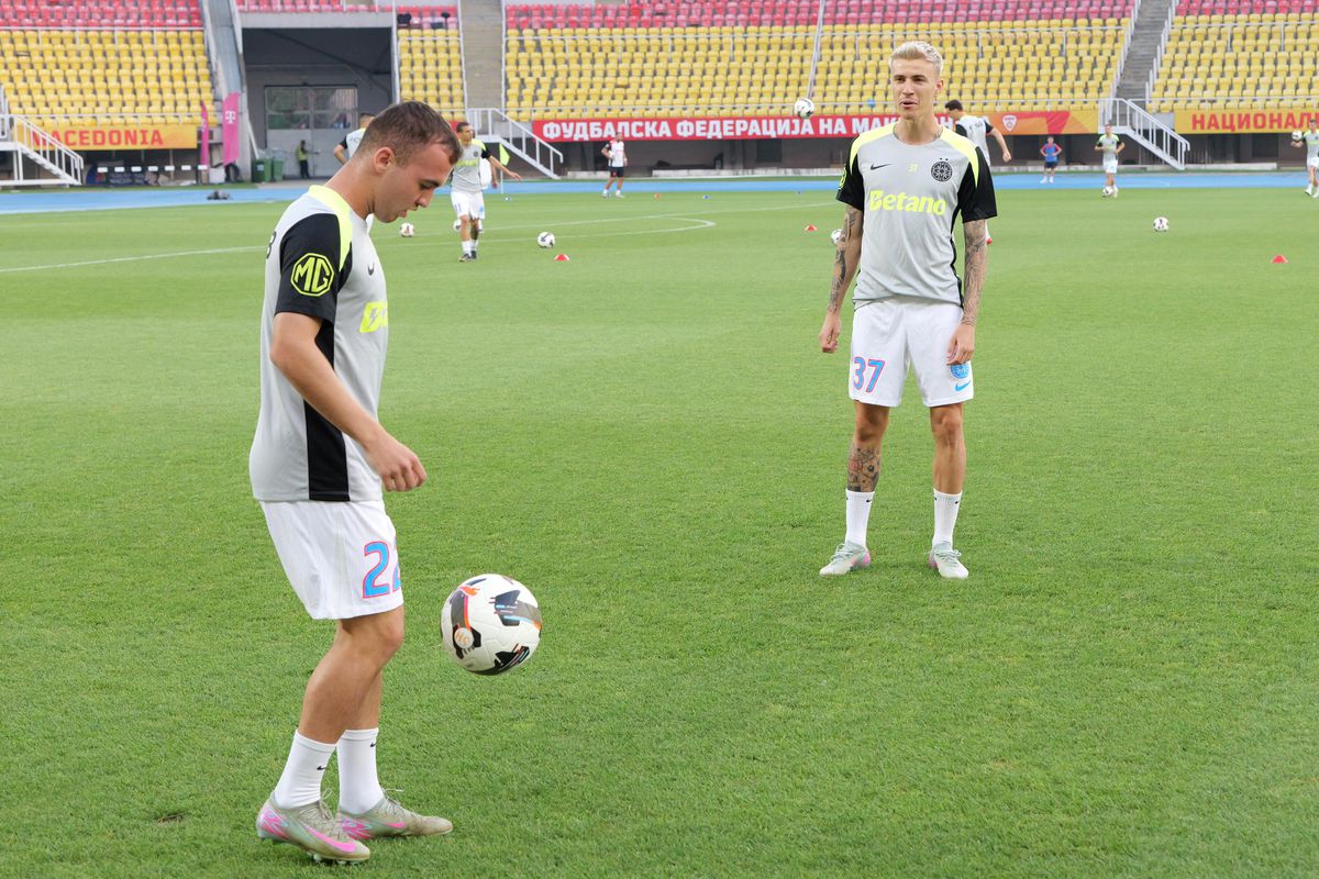 Echipamentul purtat de FCSB în meciul cu Shkendija