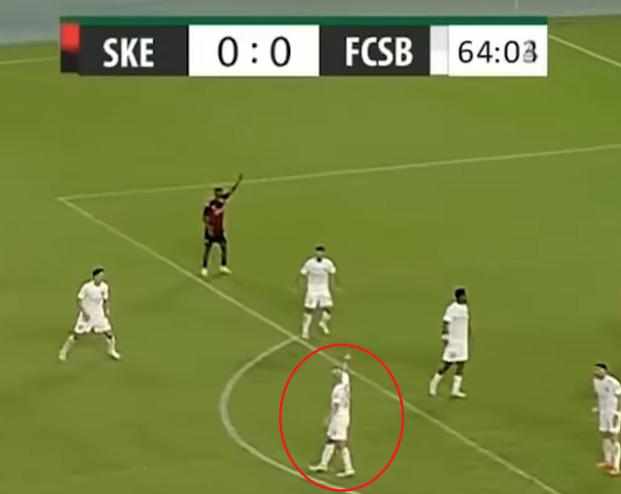 captură Voyo GSP a depistat unde se prăbușește FCSB + Imaginea nebăgată în seamă: ce făcea Chiricheș înainte de golul lui Shkendija