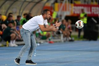 Antrenorul lui Shkendija, prima reacție după ce a produs surpriza în tur: „Am respectat Steaua”
