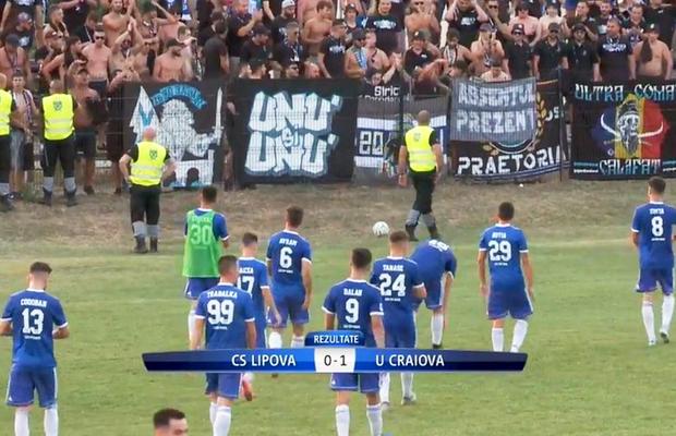 ȘOIMII LIPOVA - FC U CRAIOVA 0-1 // VIDEO Porniră spre promovare! Oltenii lui Trică și Mititelu au debutat cu victorie în noul sezon din Liga 3