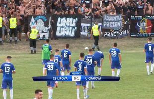 ȘOIMII LIPOVA - FC U CRAIOVA 0-1 // VIDEO Porniră spre promovare! Oltenii lui Trică și Mititelu au debutat cu victorie în noul sezon din Liga 3