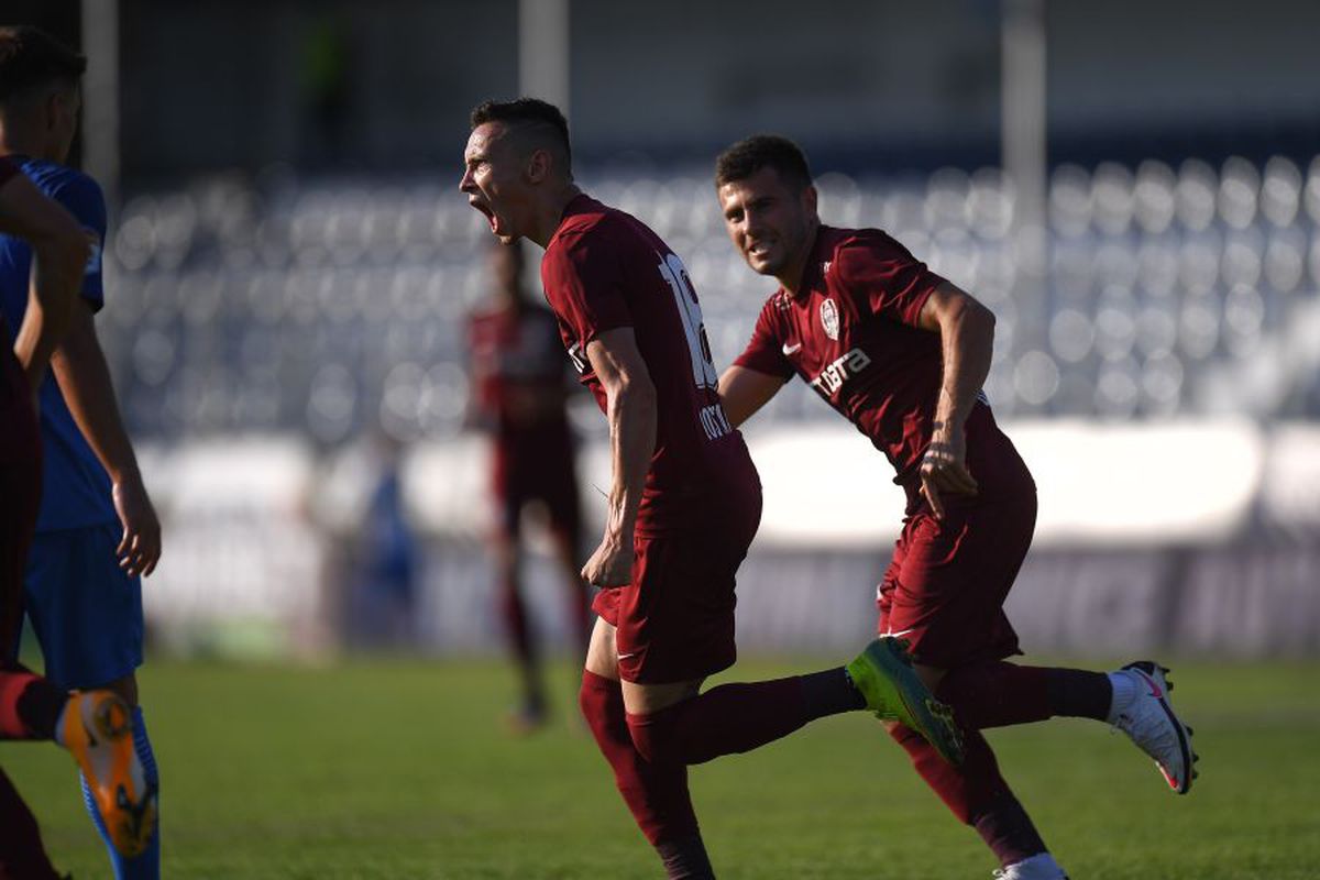 ACADEMICA CLINCENI - CFR CLUJ 1-2. VIDEO + FOTO Victorie chinuită înaintea duelului cu Dinamo Zagreb, din preliminariile Ligii Campionilor