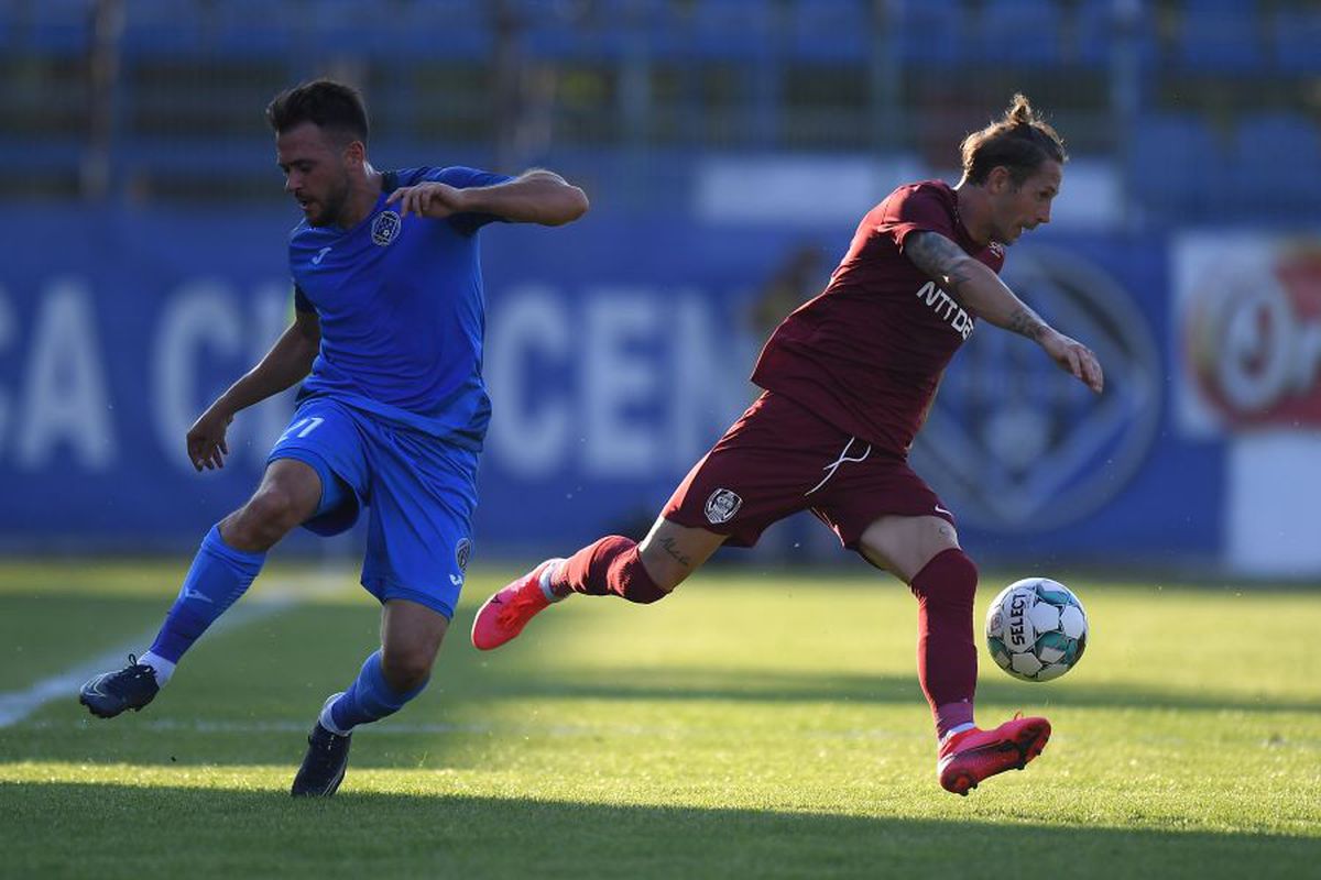CLINCENI - CFR CLUJ 1-2. VIDEO + FOTO Ratare rarisimă în minutele de final! 3 puncte norocoase obținute de Petrescu