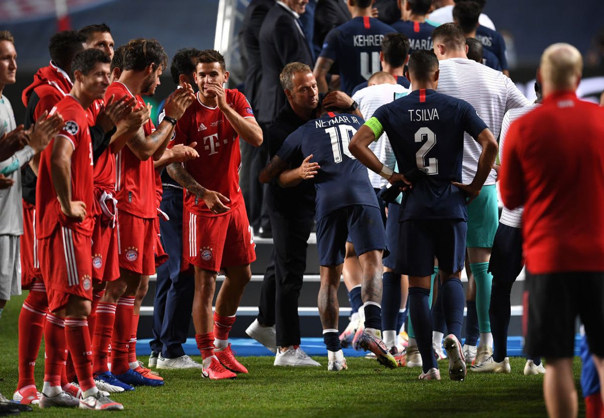 PSG - BAYERN 0-1. FOTO Moment istoric pentru Bayern: cum a arătat decernarea trofeului în fața unui stadion gol