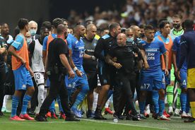 Oficialii lui Marseille reacționează după ce meciul cu Nice a fost abandonat: „Noi vinovați?! Ești nebun! Arbitrul e cu noi”
