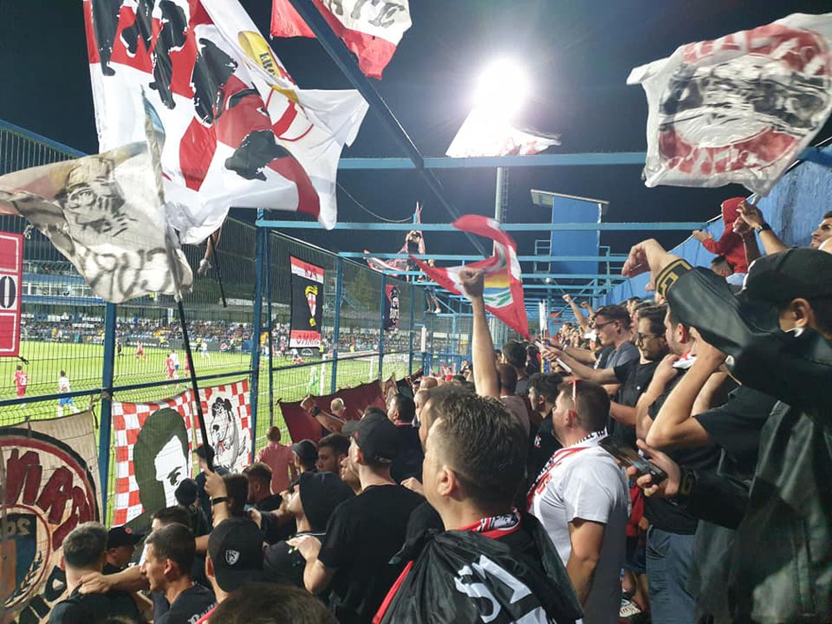 Farul - Dinamo 3-0 // Peluza oaspeților