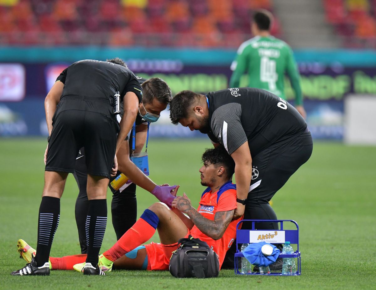 Coșmar! Lovitură brutală încasată de FCSB: Florinel Coman va sta cel puțin două luni și jumătate!