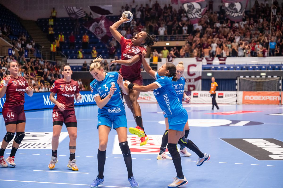 CSM București a învins-o pe Rapid în Supercupa României, după un meci extrem de spectaculos