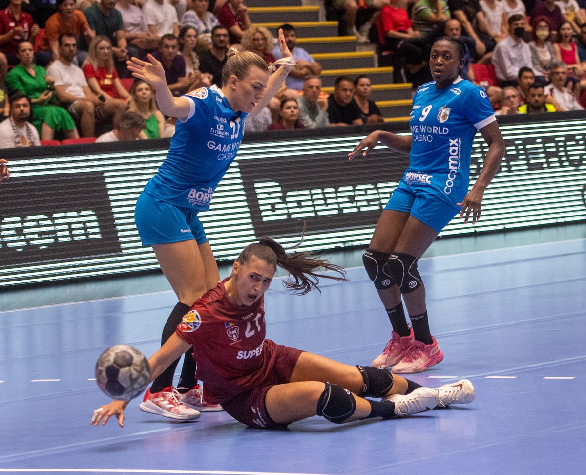 Rapid - CSM București, Supercupa României la handbal feminin. 23.08.2022